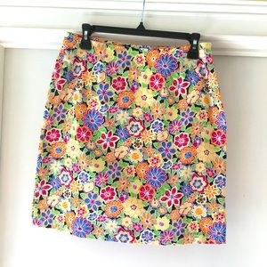 Pursuits, ltd Floral Skirt Size 8